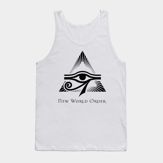 New World Order - All Seeing Eye Tank Top by NWO Tees